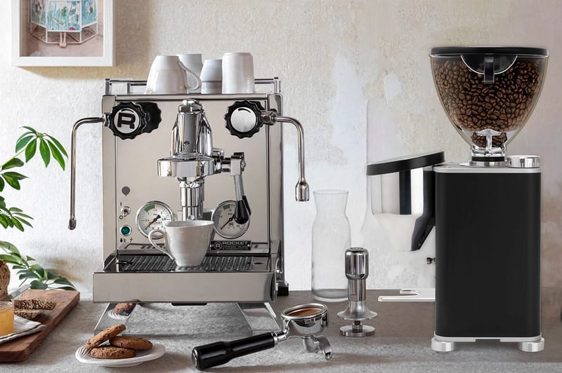 Premium espressomachine in onze showroom in Haarlem